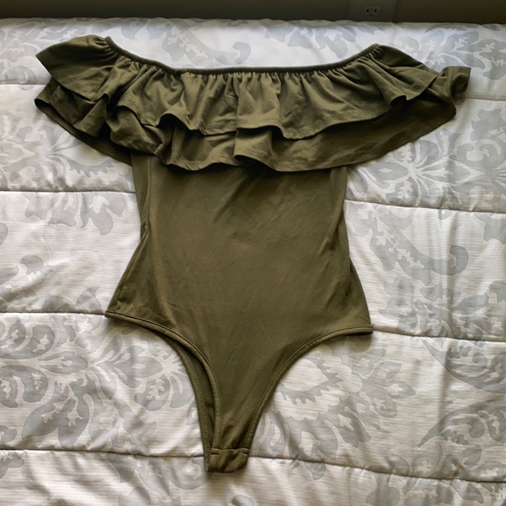 Army Green Bodysuit